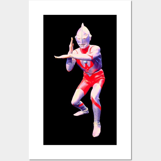 Ultraman Wall Art by Colonel JD McShiteBurger